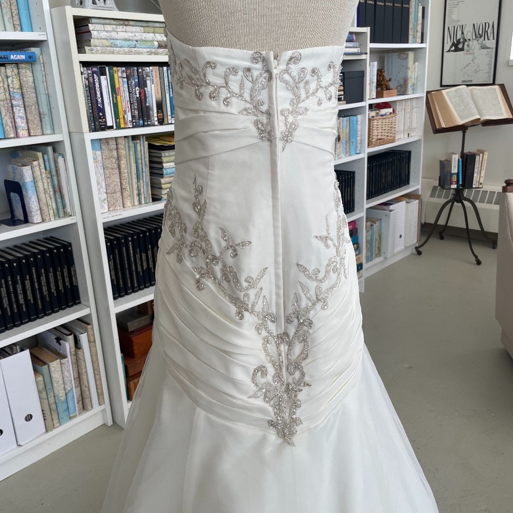 Henry Roth Wedding Dress, Size 10 - Picture 3 of 5
